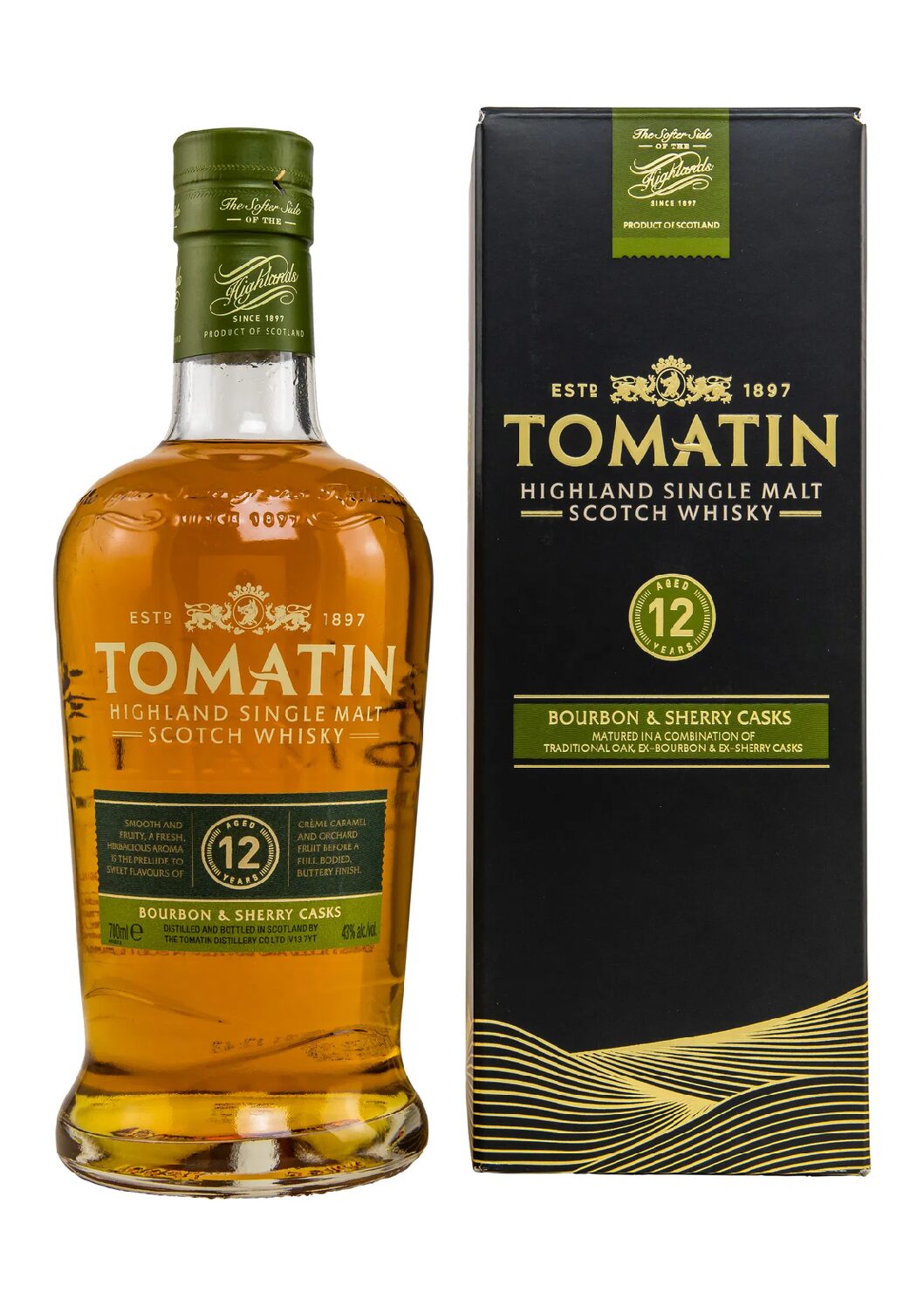 Tomatin 12 Jahre Highland Single Malt Whisky