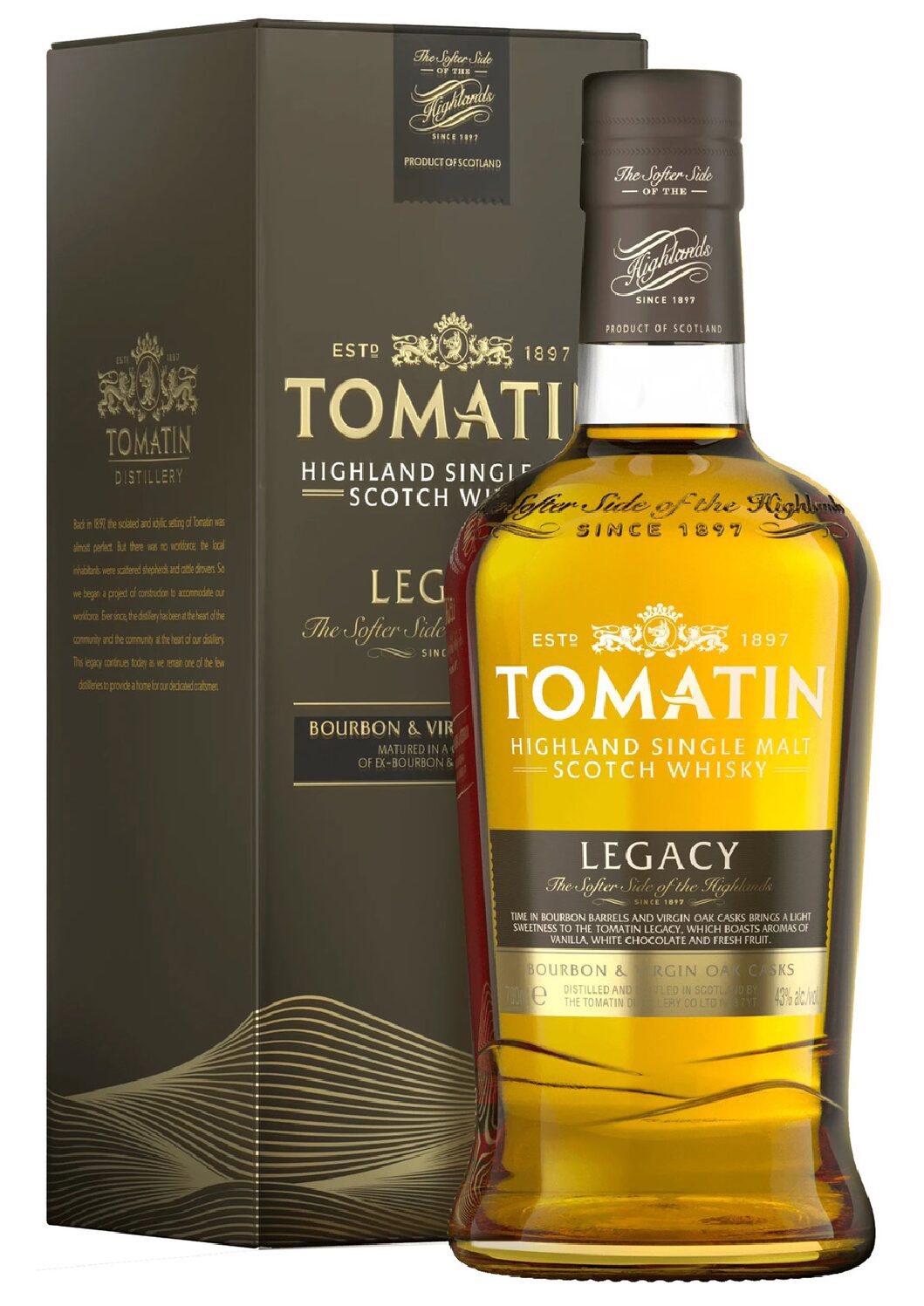 Tomatin Single Malt Scotch Whisky Legacy
